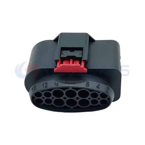 Auto Parts Sealed Waterproof Cable Harness Wire Connector Plug for Volkswagen Audi 14-pin Female Plug 8W0973737 - image 6